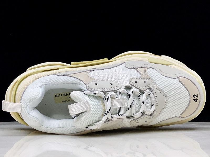 Triple S Sneaker "White Tan"