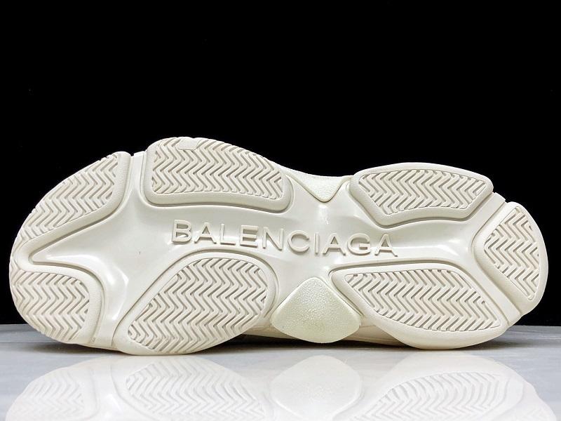 Triple S Sneaker "White Ecru"