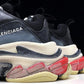 Triple S Sneaker "Black Red"