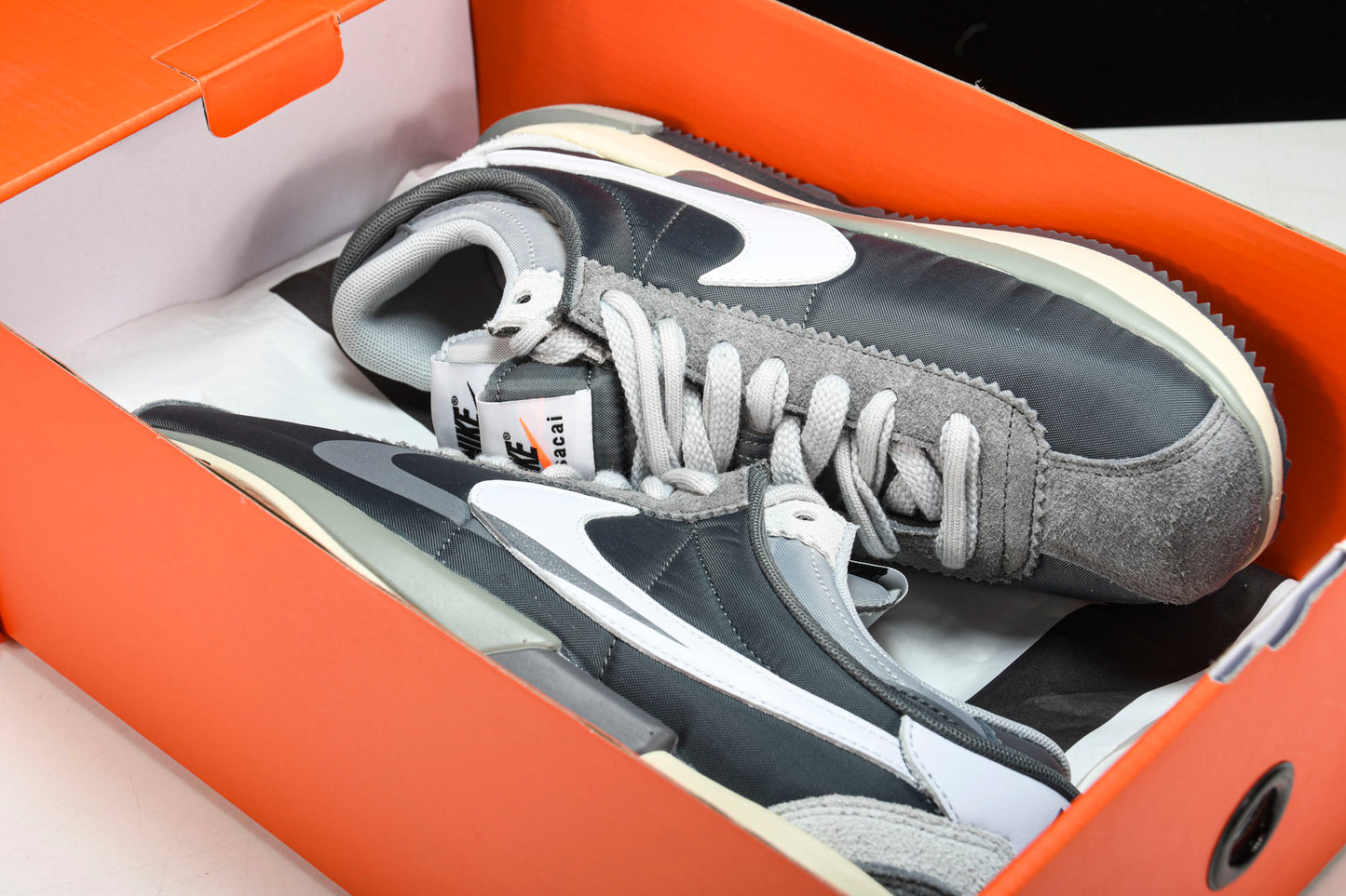 Cortez 4.0 x Sacai 'Grey'