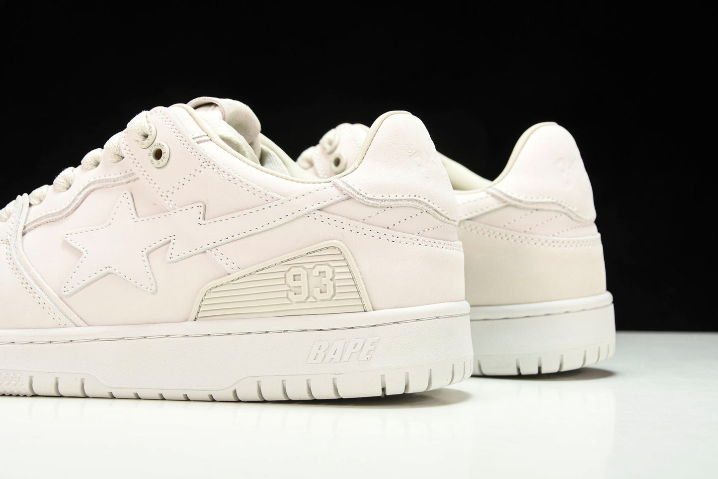 A Bathing Ape Bape SK8 Sta ‘Triple White’