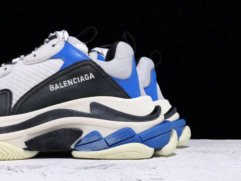 Triple S Sneaker "Blue Black"