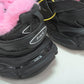 Track Trainer 'Faux Fur - Black Pink'