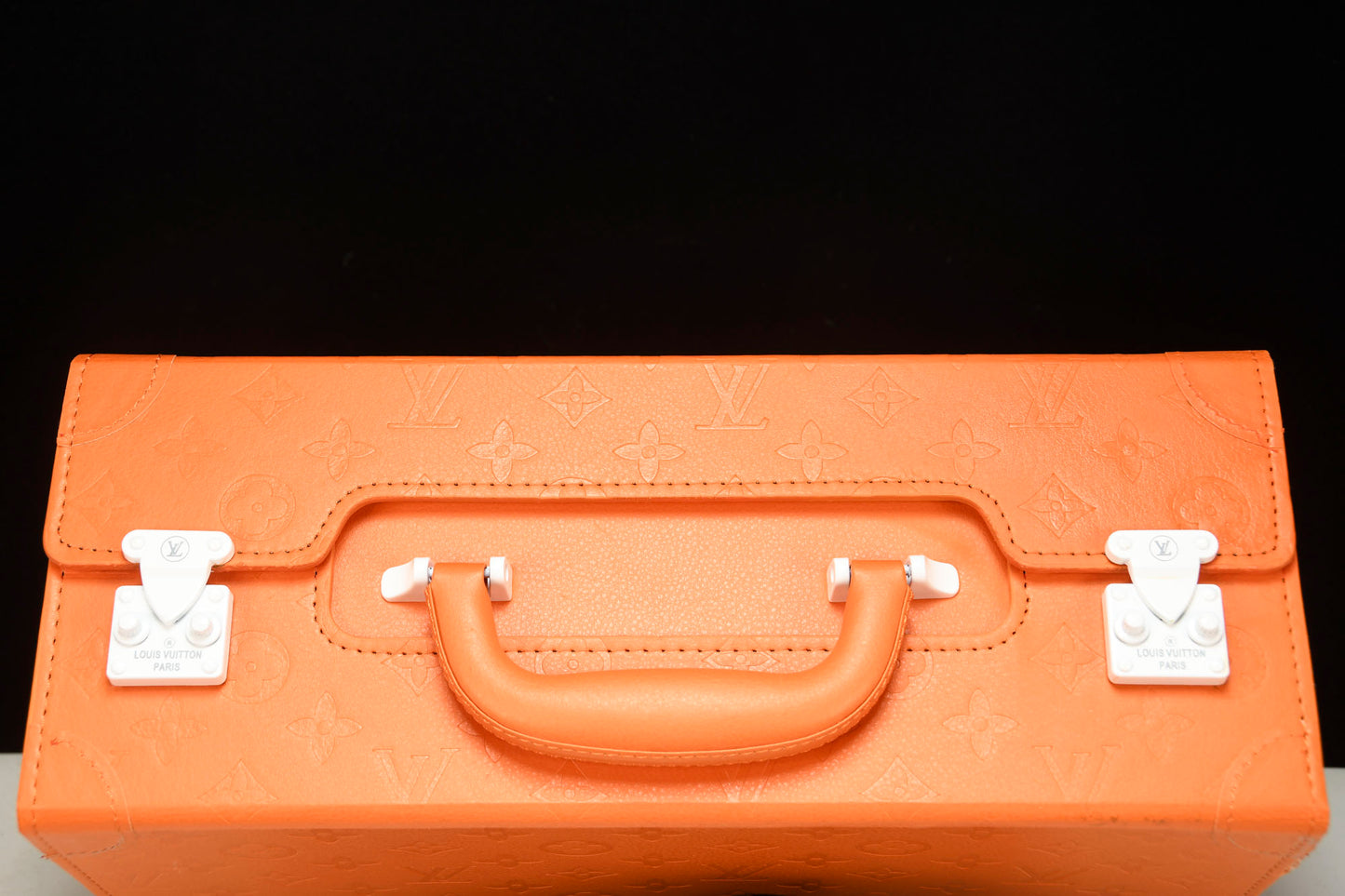 Louis Vuittоп x AF1 by Virgil Abloh 'Black' (With Special Case)
