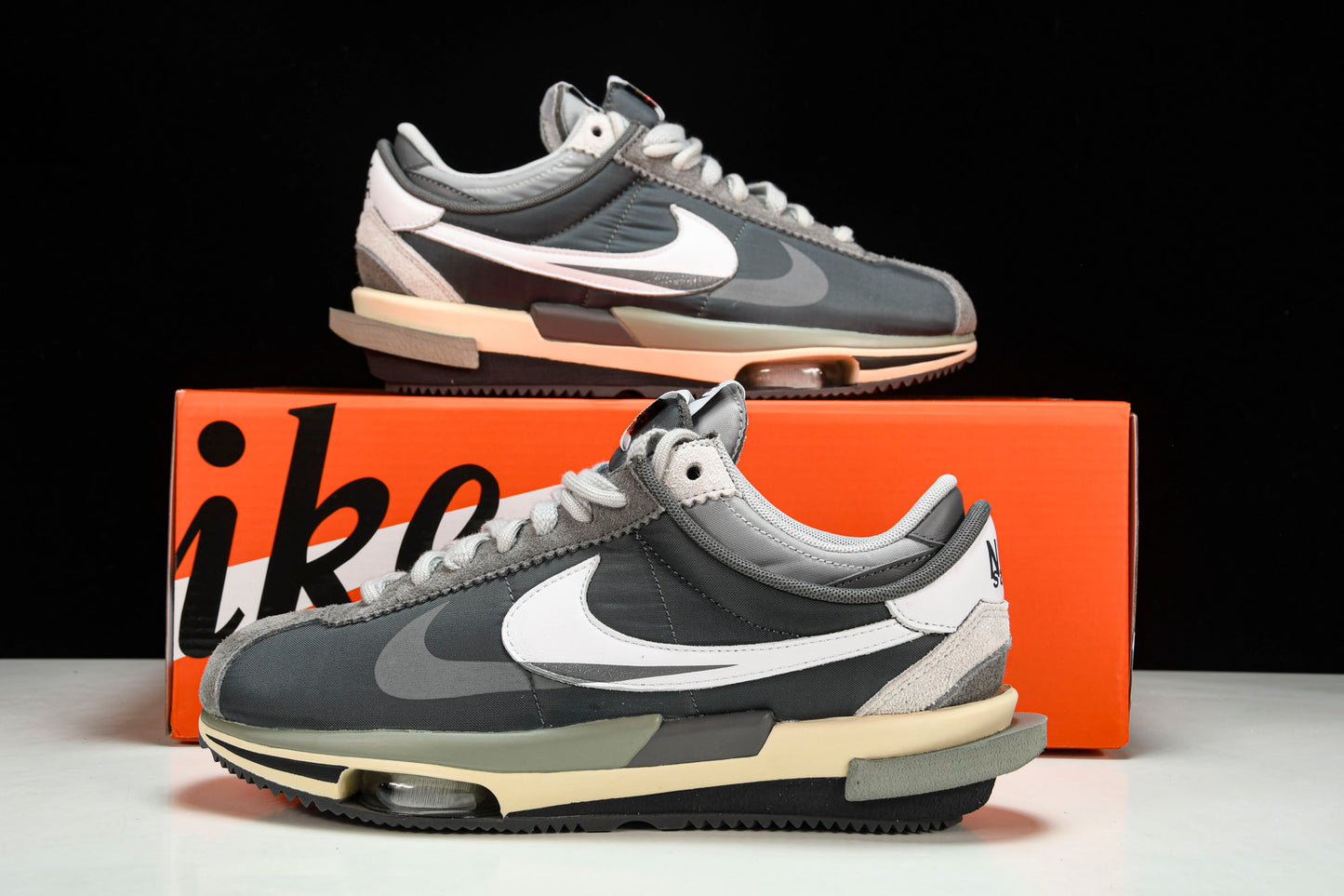 Cortez 4.0 x Sacai 'Grey'