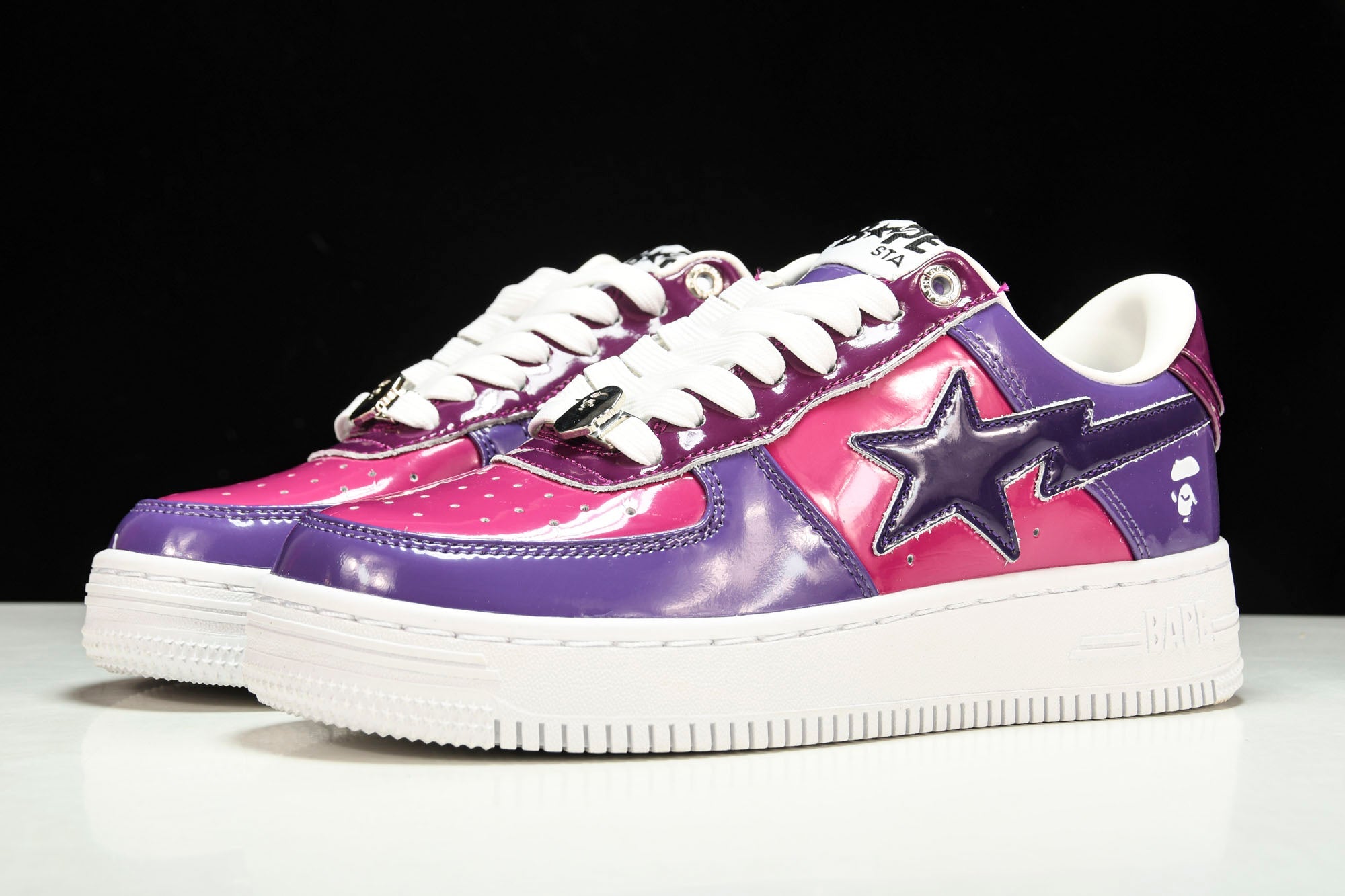 A Bathing Ape Bape Sta M1 'Camo Combo - Purple'