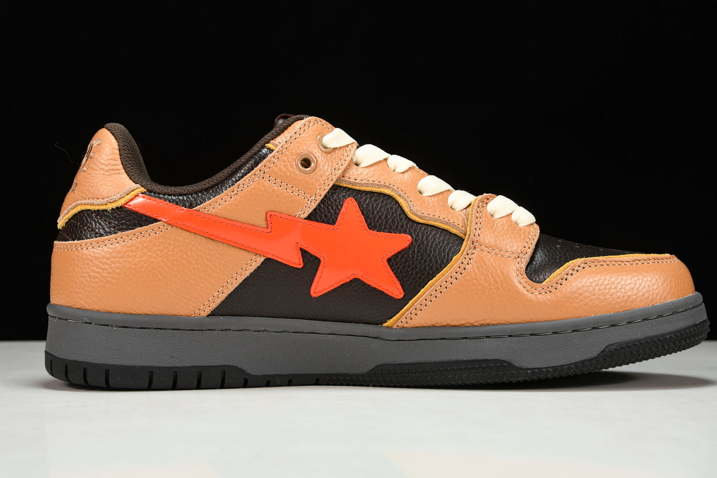 A Bathing Ape Bape SK8 Sta ‘Orange Black’