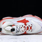 Triple S Sneaker "White Red Clear Sole"