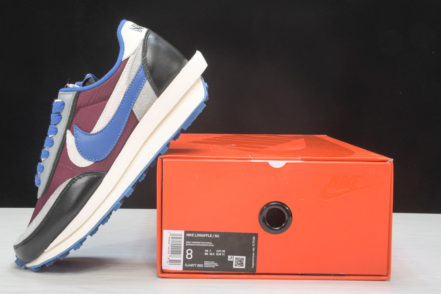 Sacai x Undercover x LD Waffle 'Night Maroon Team Royal'