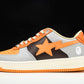 A Bathing Ape Bape Sta M2 ‘Orange'