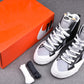 Sacai x Blzr Mid 'Black Grey'
