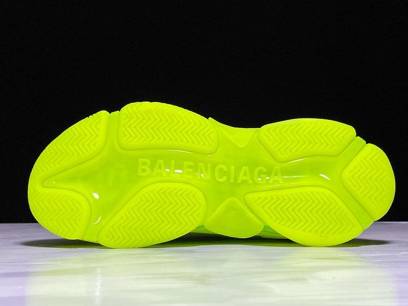 Triple S Sneaker "Fluo Yellow"
