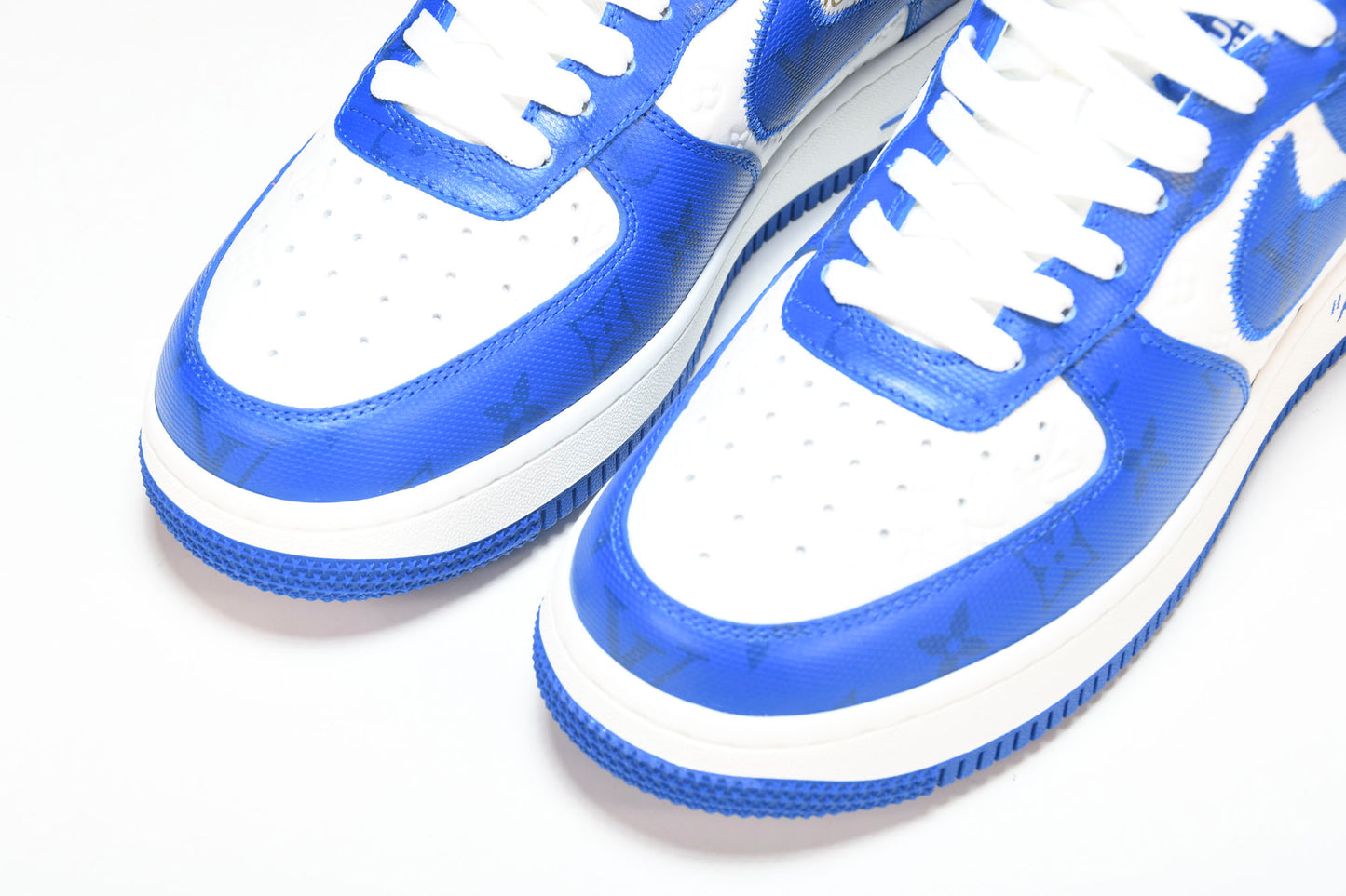 Louis Vuittоп x AF1 by Virgil Abloh 'Blue White'