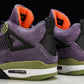 AJ4 Retro 'Canyon Purple'