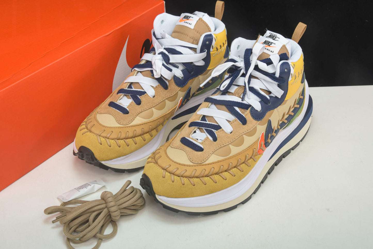 Sacai x JPG x VaporWaffle ‘Sesame’