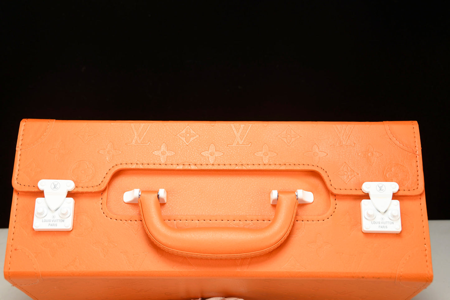 Louis Vuittоп x AF1 by Virgil Abloh 'Red White' (With Special Case)