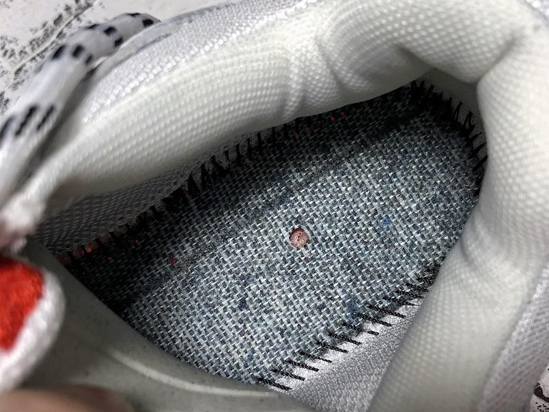 Triple S Sneaker "White Red Clear Sole"
