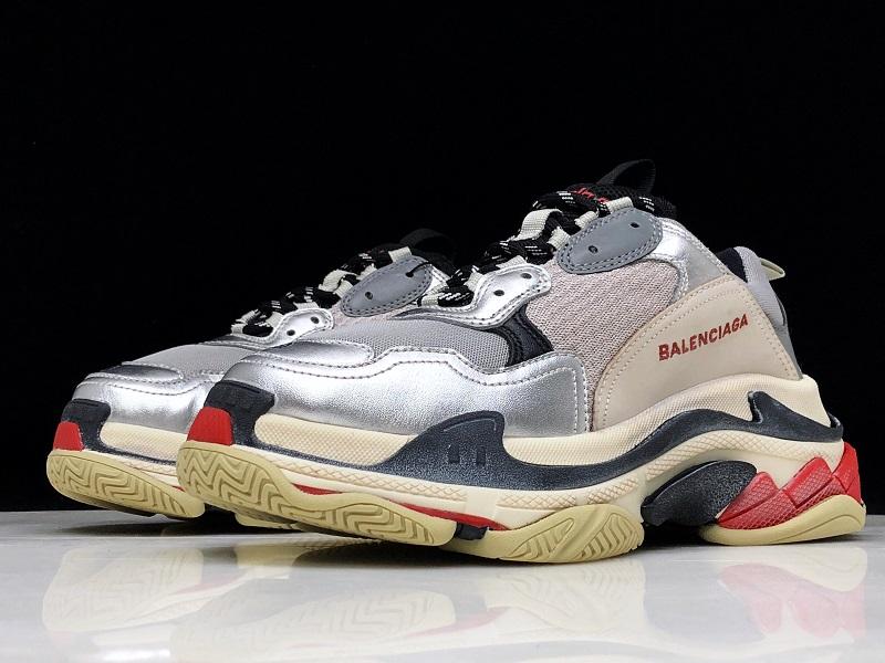 Triple S Sneaker "Silver"