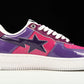 A Bathing Ape Bape Sta M1 'Camo Combo - Purple'