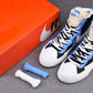Sacai x Blzr Mid 'Black Blue'