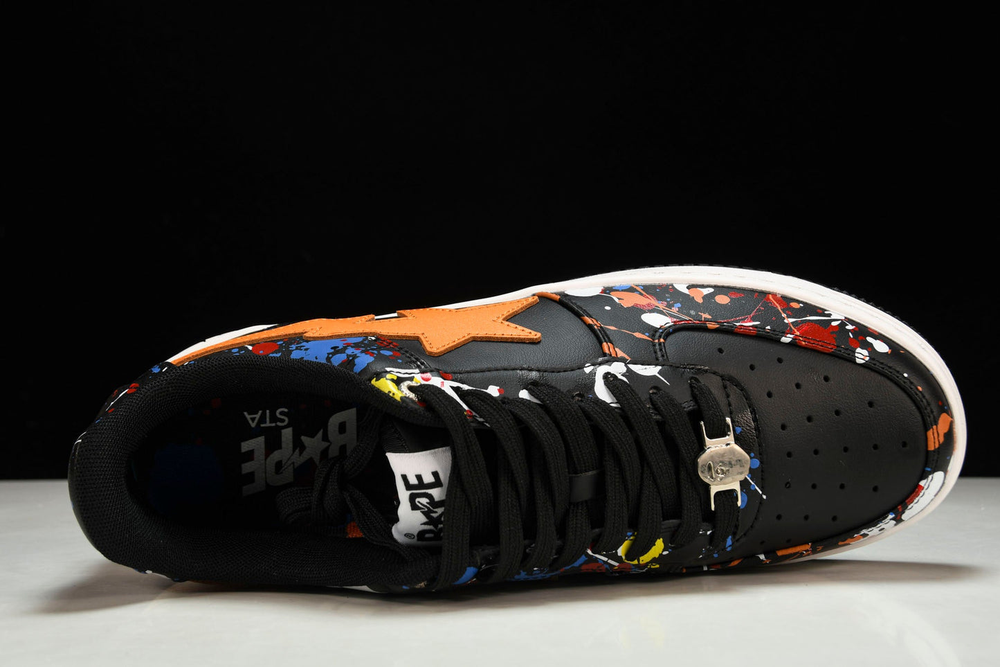 A Bathing Ape Bape Sta 'Paint Black'