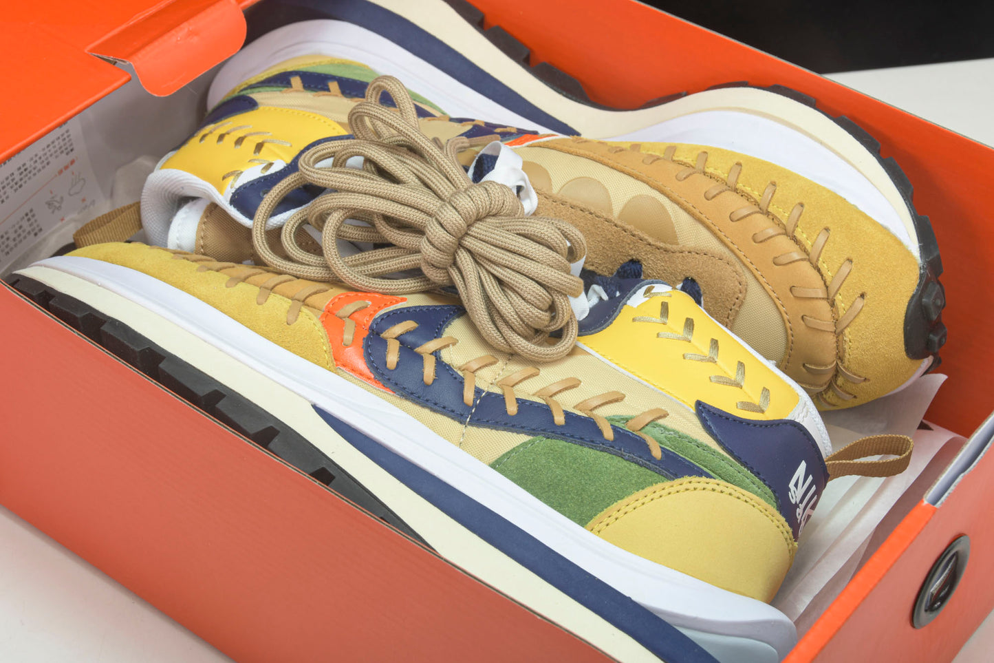Sacai x JPG x VaporWaffle ‘Sesame’
