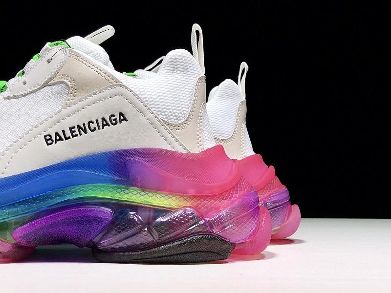 Triple S Sneaker "Rainbow Sole"