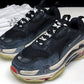Triple S Sneaker "Black Red"