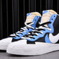 Sacai x Blzr Mid 'Black Blue'