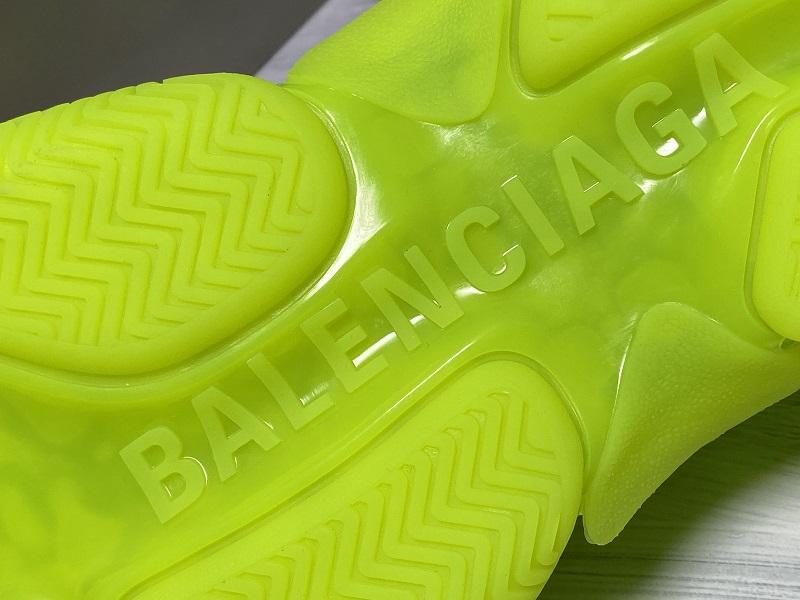 Triple S Sneaker "Fluo Yellow"