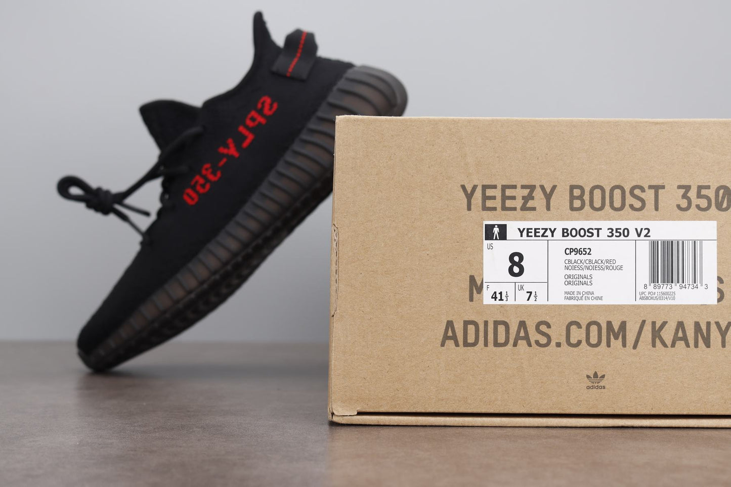 Yzy Boost 350 v2 Black Red "BRED"