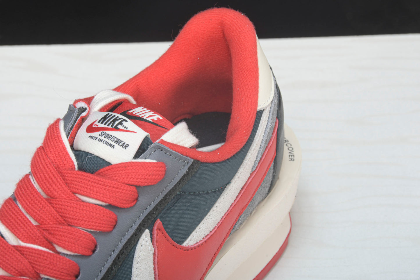 Sacai x Undercover x LD Waffle 'Midnight Spruce University Red'