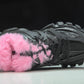 Track Trainer 'Faux Fur - Black Pink'