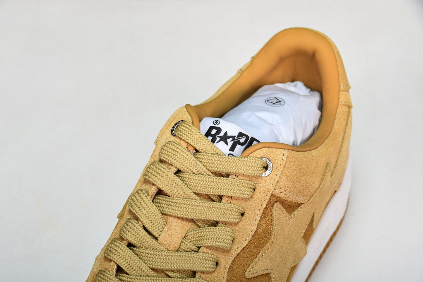 A Bathing Ape Bape Sta ‘Beige Seude'