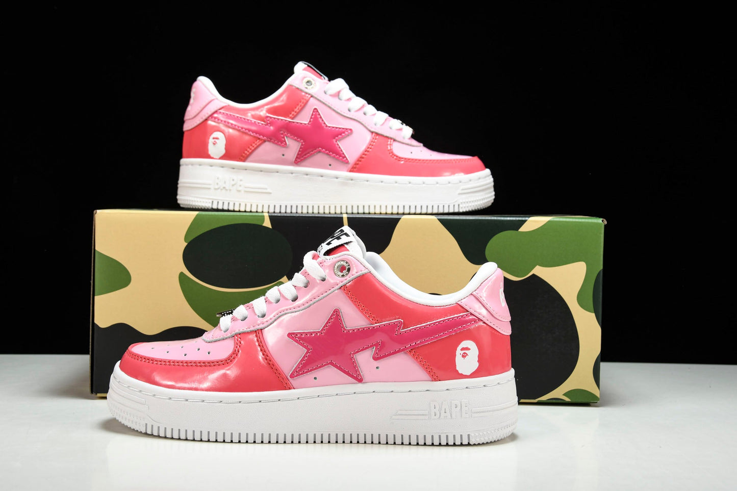 A Bathing Ape Bape Sta ‘Camo Combo Pink'