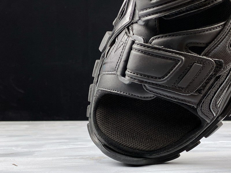 Track Sandal 'Triple Black'