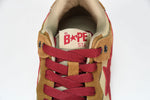 A Bathing Ape Bape SK8 Sta ‘Wheat Red’