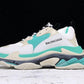 Triple S Sneaker "White Green"