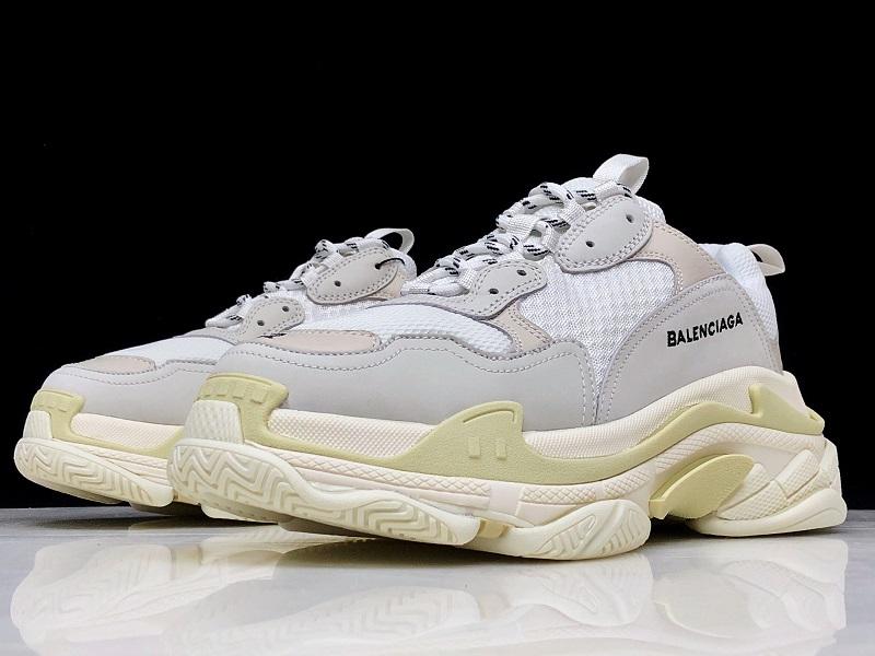 Triple S Sneaker "White Tan"