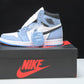 AJ1 Retro High OG University Blue