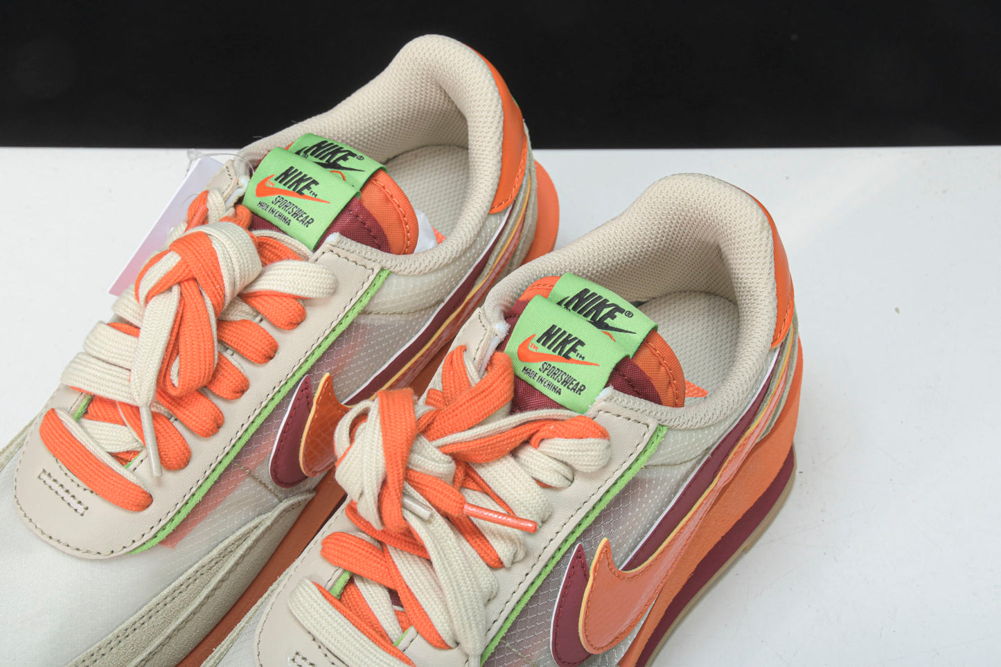 Sacai x CLOT x LD Waffle ‘Net Orange Blaze’