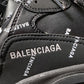 Triple S Sneaker "Allover Logo - Black"