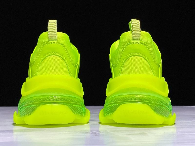 Triple S Sneaker "Fluo Yellow"