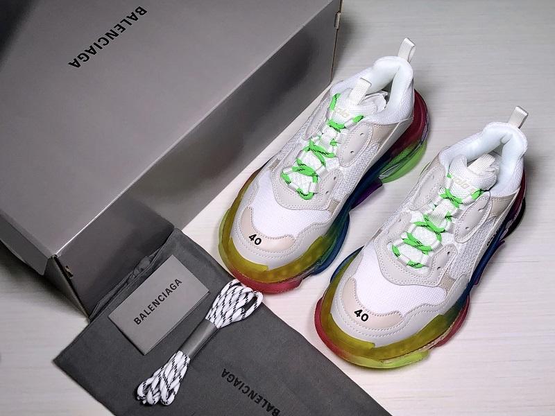 Triple S Sneaker "Rainbow Sole"