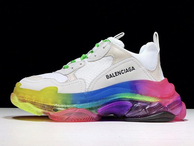 Triple S Sneaker "Rainbow Sole"