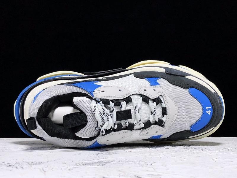 Triple S Sneaker "Blue Black"