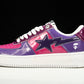 A Bathing Ape Bape Sta M1 'Camo Combo - Purple'
