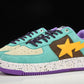 A Bathing Ape Bape Sta 'Brown Yellow'