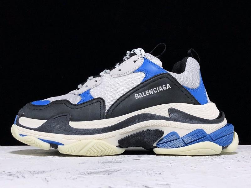 Triple S Sneaker "Blue Black"