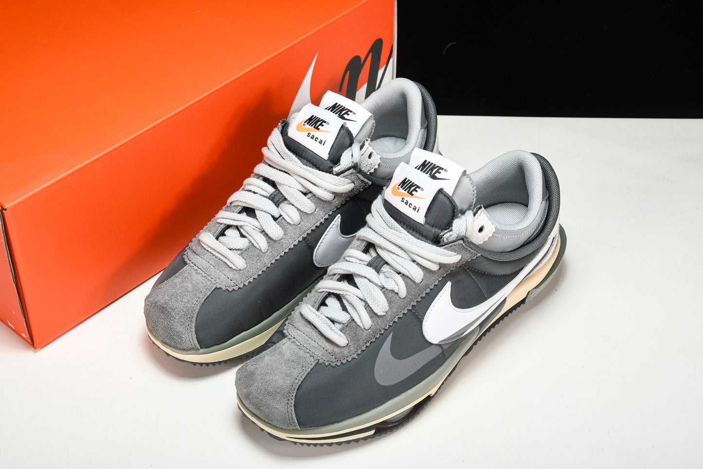 Cortez 4.0 x Sacai 'Grey'